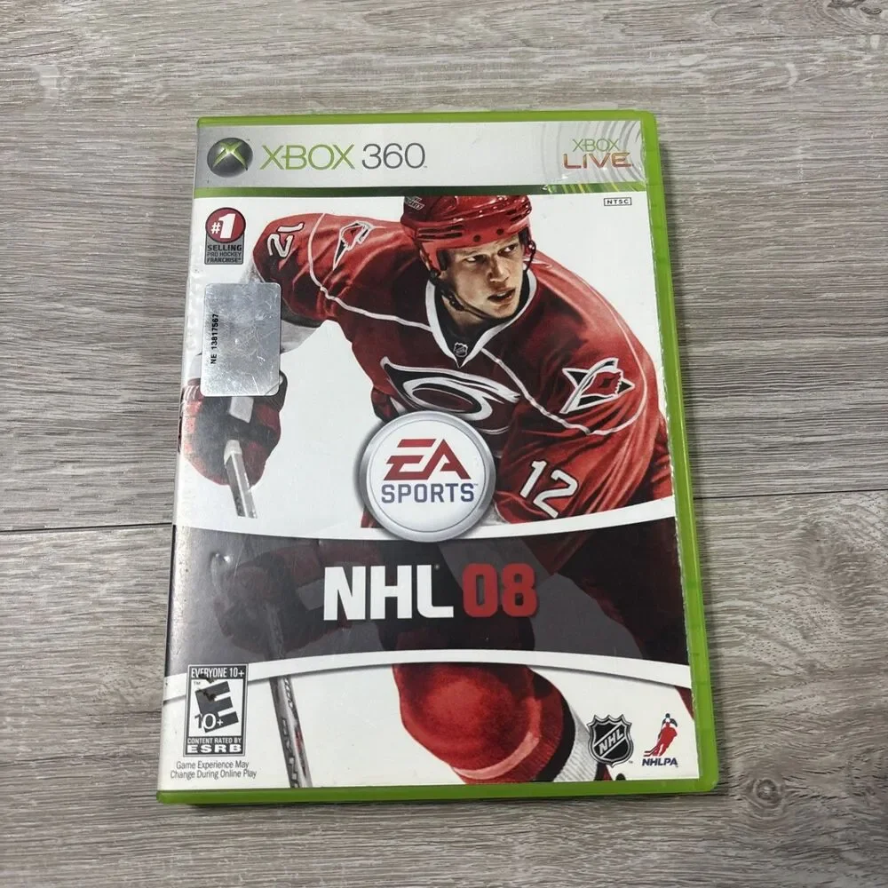 NHL 08 (Microsoft Xbox 360, 2007)